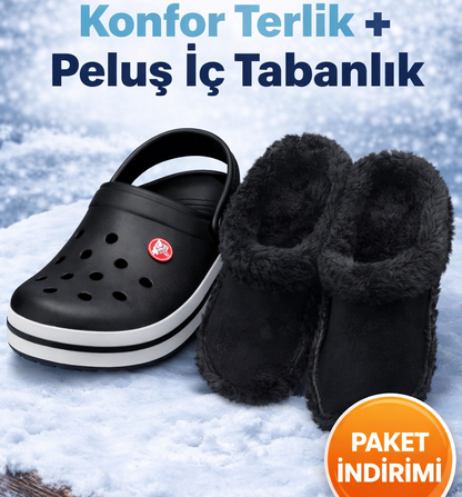 Kış Paketi l Konfor Terlik + İç Tabanlık