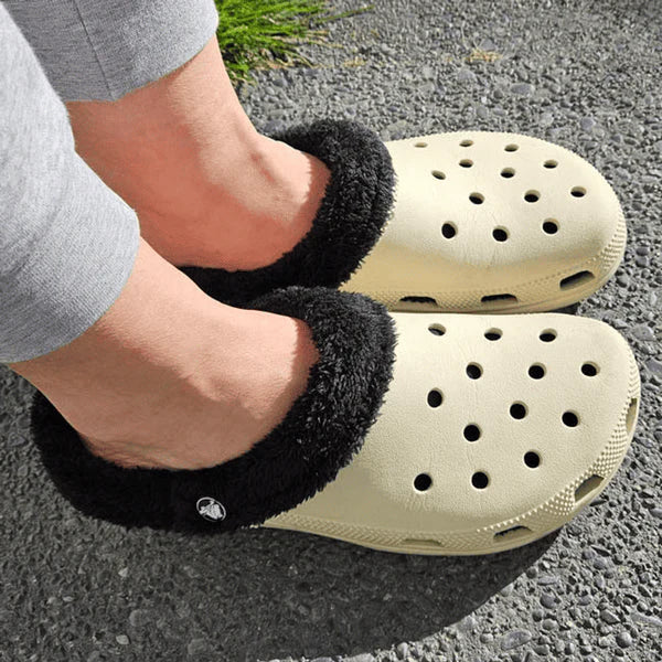 PelushkaTR™ Crocs Uyumlu Peluş Kışlık İç Tabanlık
